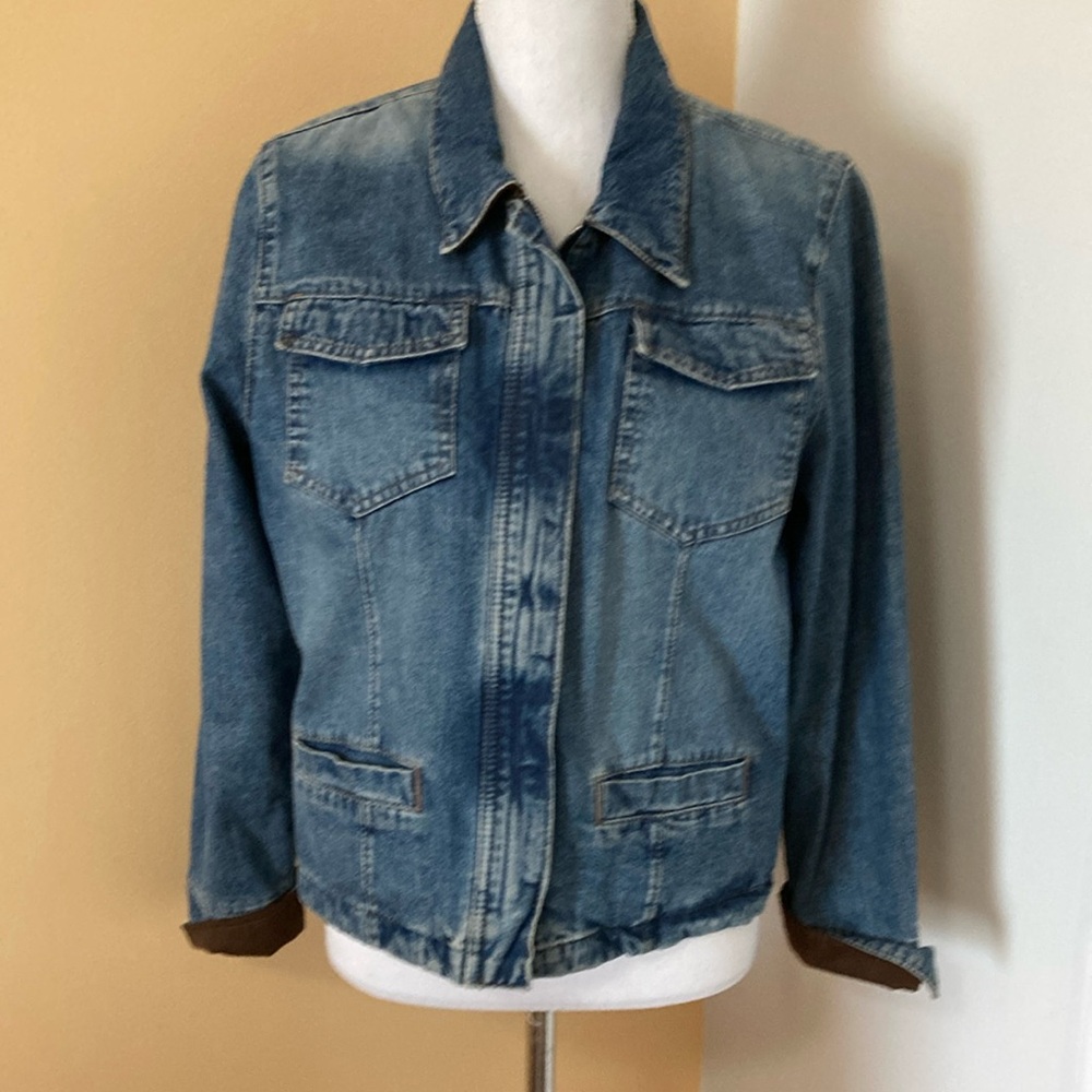 Trendy Blue Denim Jacket